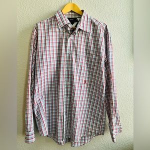 Tommy Hilfiger men's long sleeve dress shirt